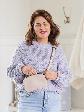 Ela x The Jilly Box Belt Bag in Cream